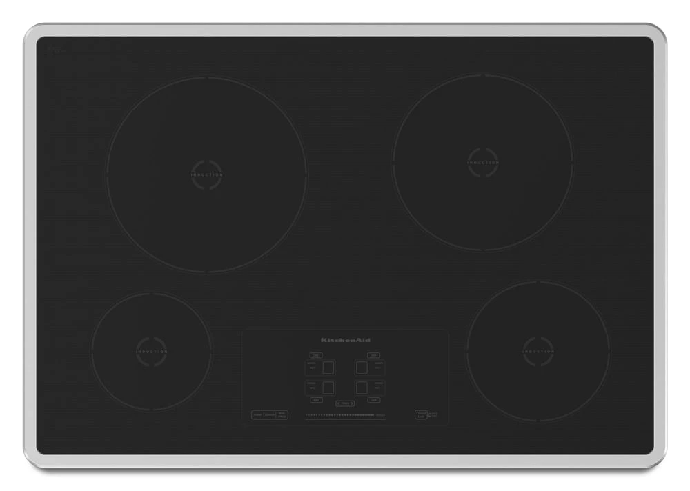 30-Inch 4 Element Induction Cooktop, Architect® Series II KICU500XSS