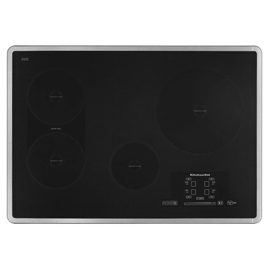 30-Inch 4 Element Induction Cooktop, Architect Series II KICU509XSS