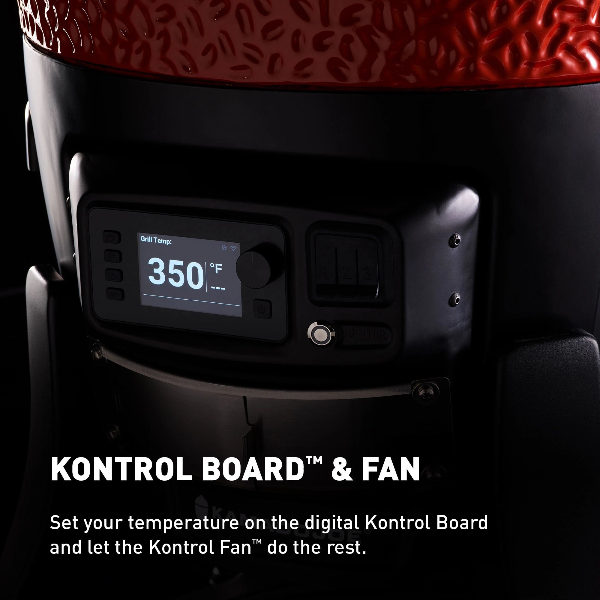 Big Joe® Konnected Joe™ Digital Charcoal Grill and Smoker KJ15042425