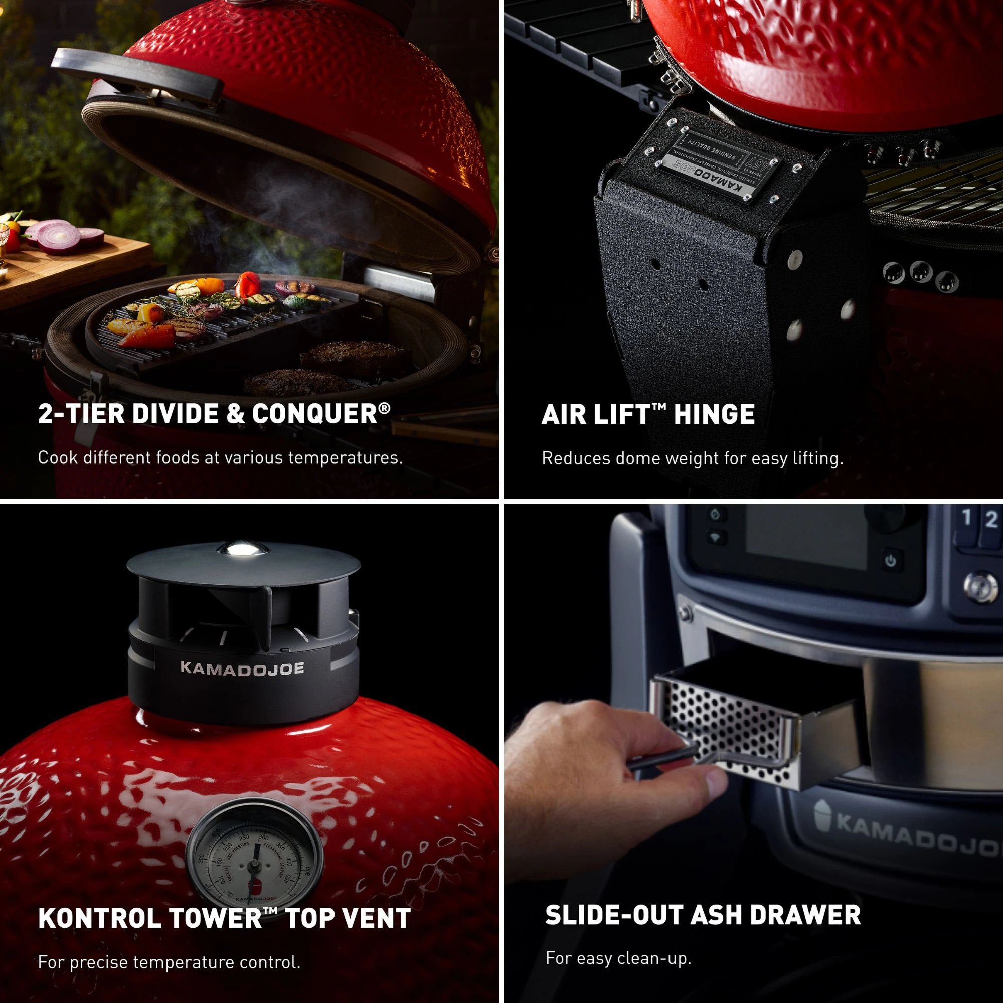 Big Joe® Konnected Joe™ Digital Charcoal Grill and Smoker KJ15042425