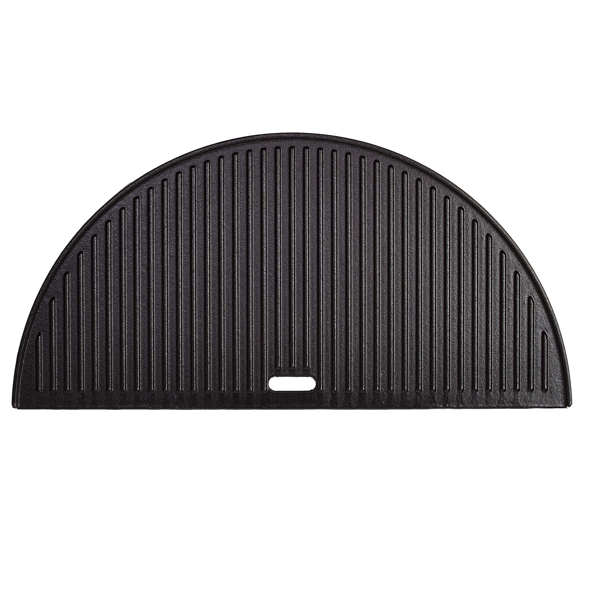Half Moon Cast Iron Reversible Griddle - Classic Joe KJHCIGRIDDLE