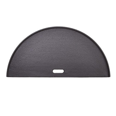 Half Moon Cast Iron Reversible Griddle - Classic Joe KJHCIGRIDDLE