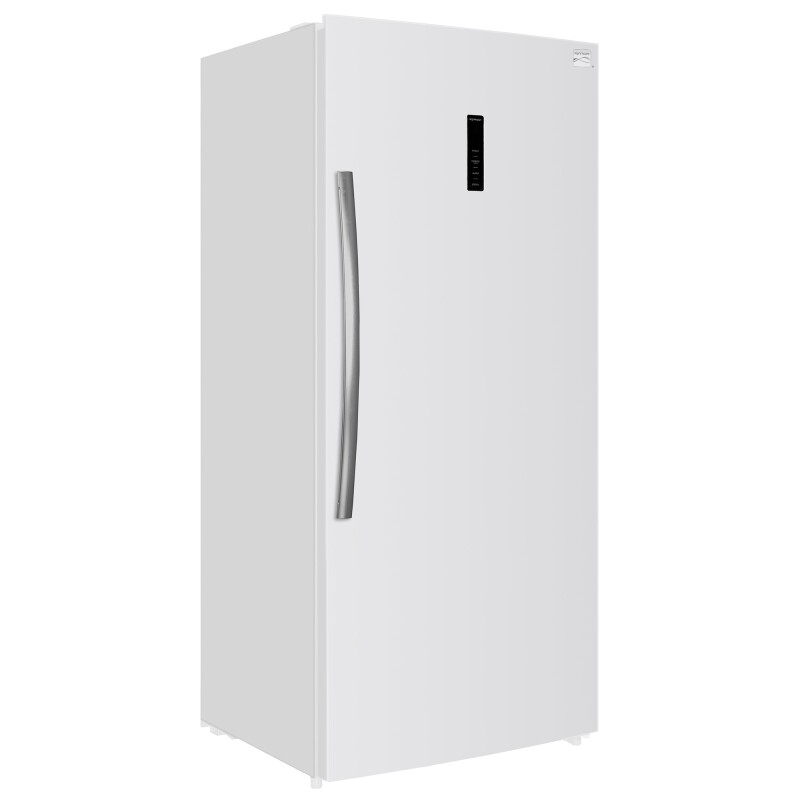 Kenmore 21 Cu. Ft. (600L) Convertible Upright Freezer/Refrigerator | Garage-Ready | Frost-Free | Digital Touch Controls | Quick Freeze | LED Interior Light | White | For Basement Garage Shed Cottage White KKUF21W Picture 1