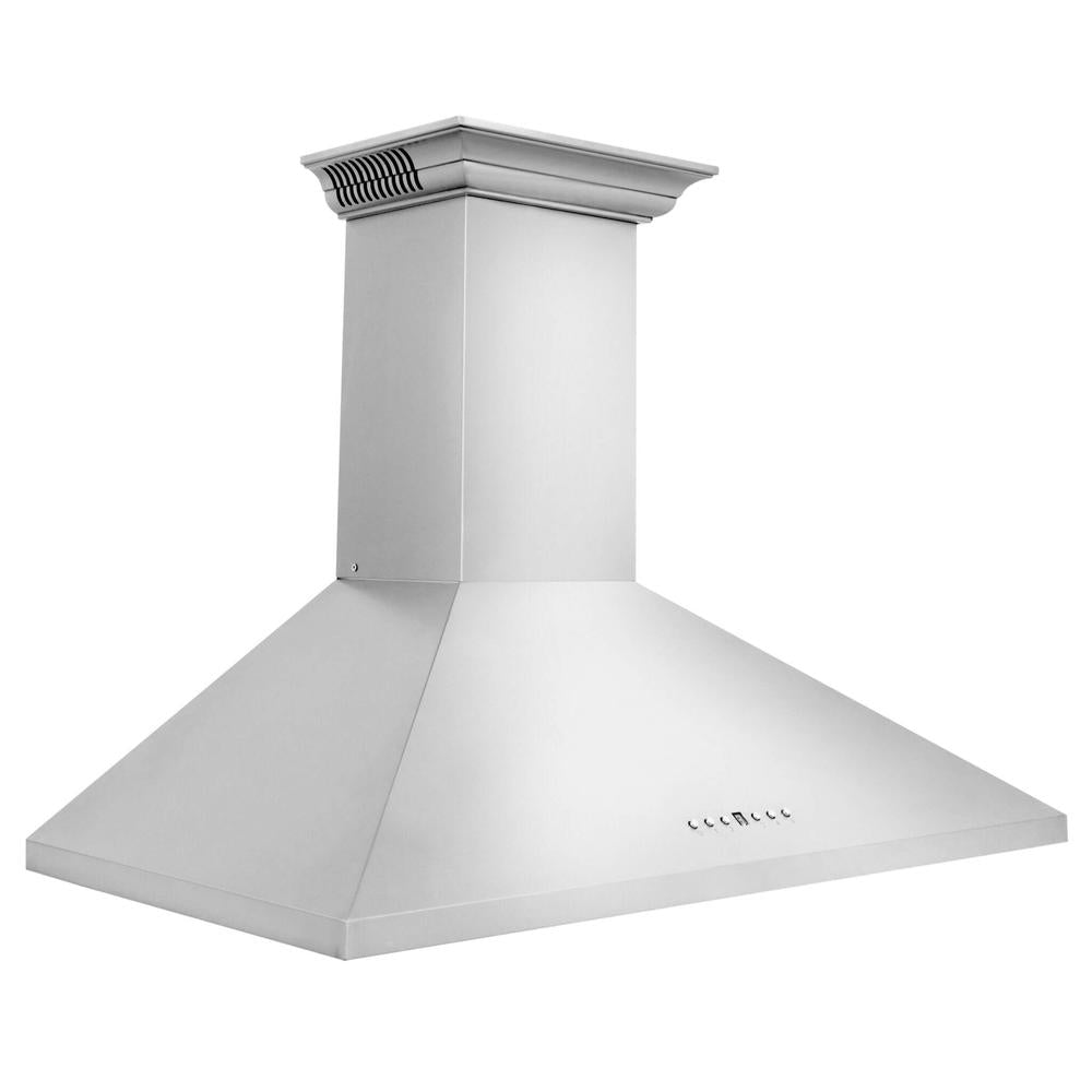 30 In. Crownsound™ Ducted Vent Wall Mount Range Hood In Stainless Steel With Built-in Bluetooth Speakers KL2CRNBT30