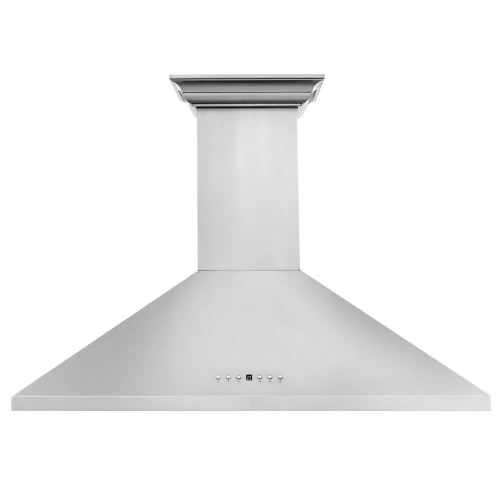 30 In. Crownsound™ Ducted Vent Wall Mount Range Hood In Stainless Steel With Built-in Bluetooth Speakers KL2CRNBT30
