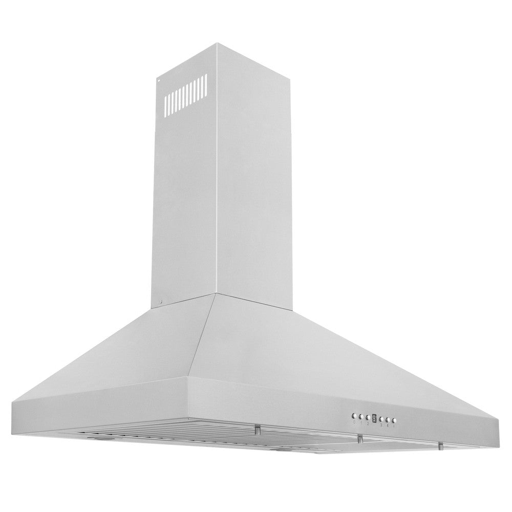 42 In. Convertible Vent Wall Mount Range Hood In Stainless Steel KL342