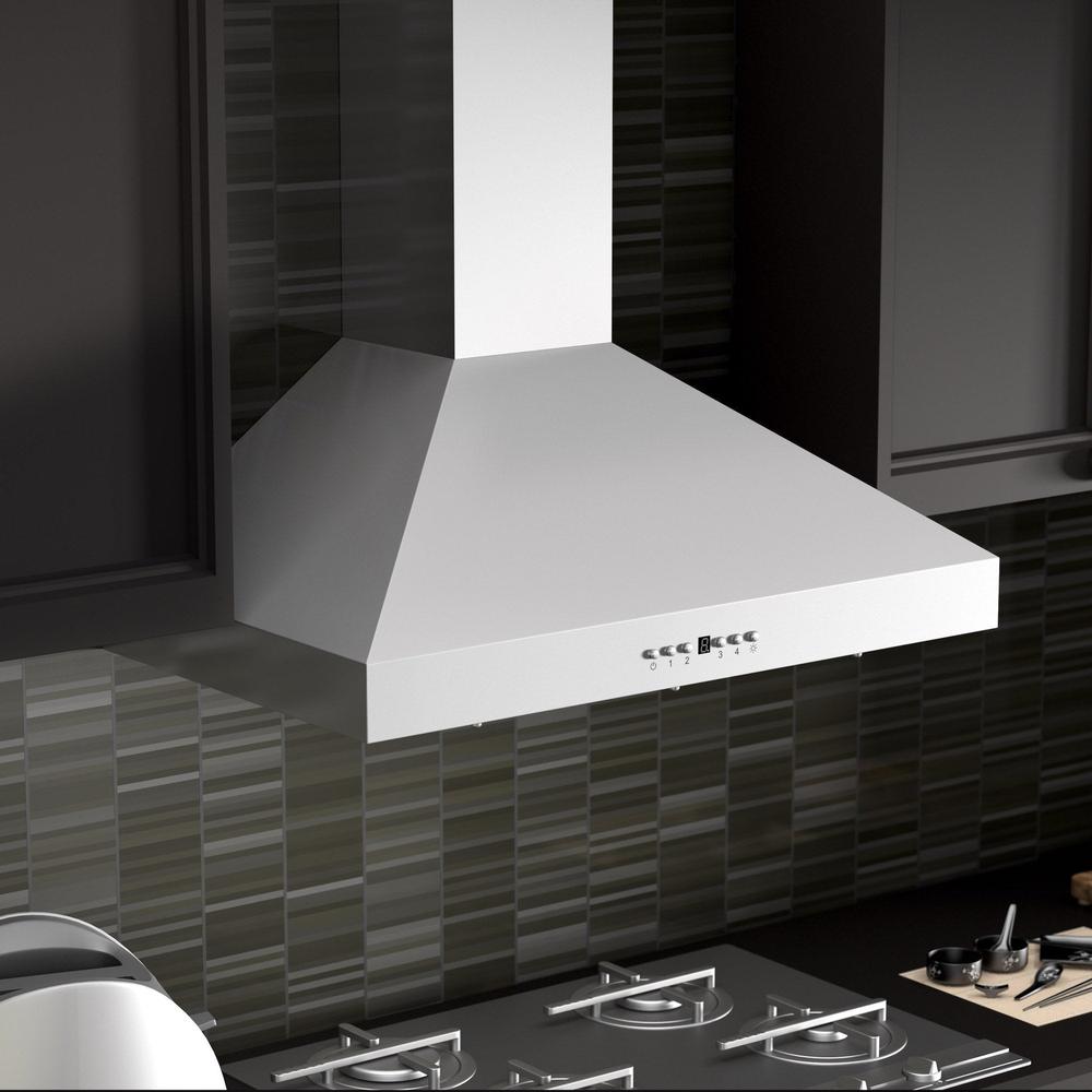 48 In. Convertible Vent Wall Mount Range Hood In Stainless Steel KL348