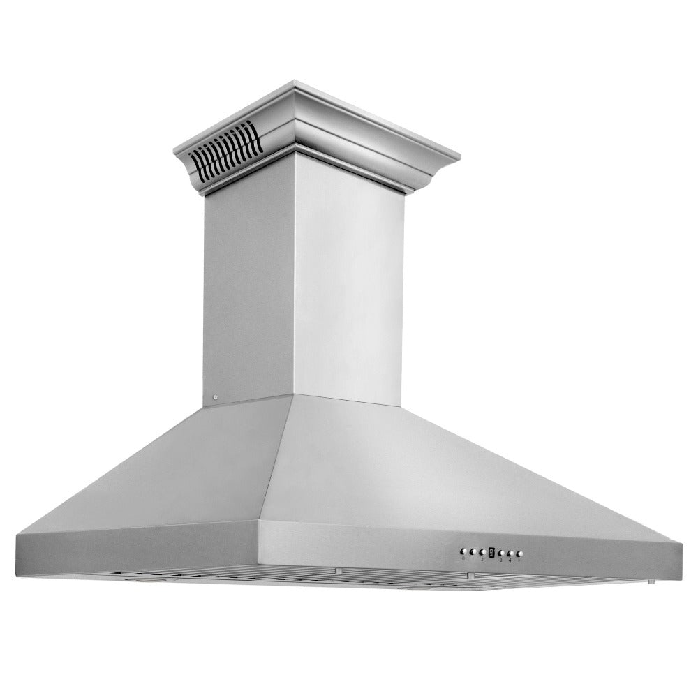 30 In. Crownsound™ Ducted Vent Wall Mount Range Hood In Stainless Steel With Built-in Bluetooth Speakers KL3CRNBT30