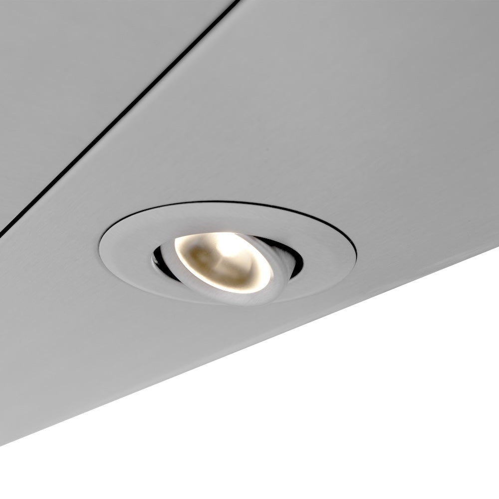 48 In. Crownsound™ Ducted Vent Wall Mount Range Hood In Stainless Steel With Built-in Bluetooth Speakers KL3CRNBT48