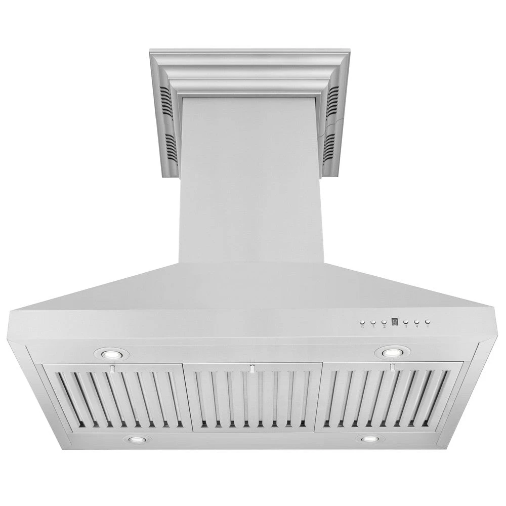30 in. CrownSound™ Ducted Vent Island Mount Range Hood KL3ICRNBT30