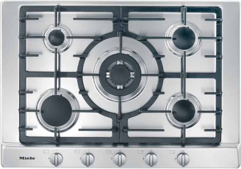 Gas cooktop with 5 burners for particularly versatile cooking convenience. KM2032G