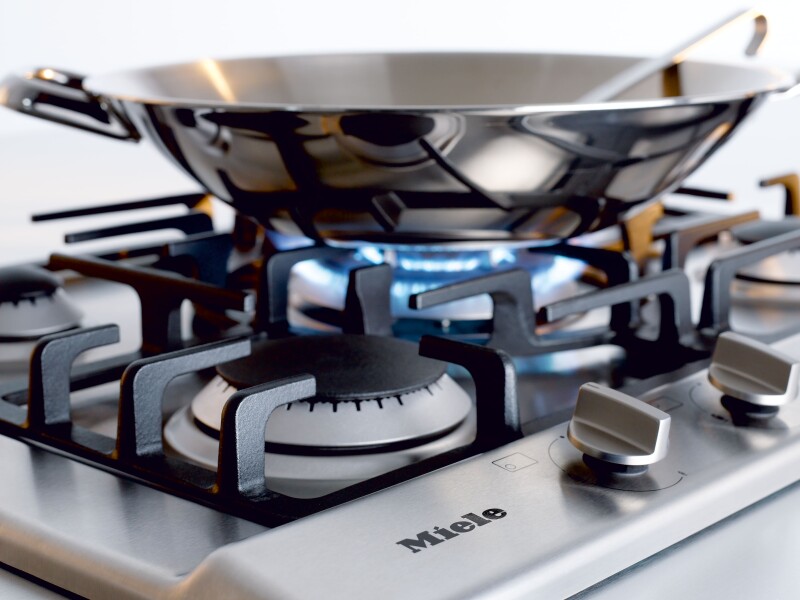 30" Cooktop 5 Burners Nat Gas (Stainless Steel) KM2032GSS