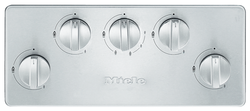 Gas cooktop in maximum width for the best possible cooking and user convenience. KM2355LP