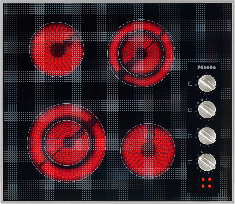 24" Electric cooktop knob Control 208 V SS KM5621208VSS