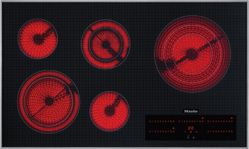 36" Electric Cooktop 240 V Touch control KM5860240SS