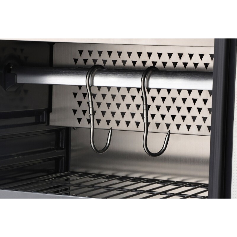 27.5 in. Commercial Dry Ager Refrigerator for Meat Featuring Hanging Rack with Hooks, Charcoal Filter, and Antimicrobial Lining, 17 Cu. Ft KMAGER17