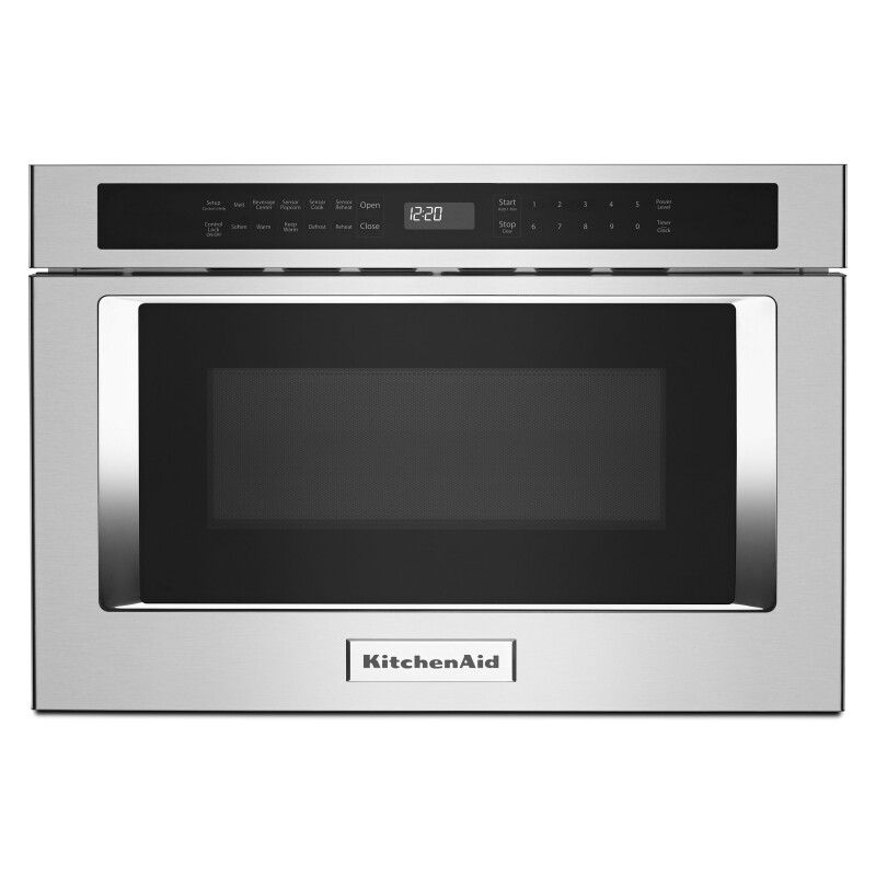 KitchenAid 24" Under-Counter Microwave Oven Drawer Stainless Steel KMBD104GSS Picture 1