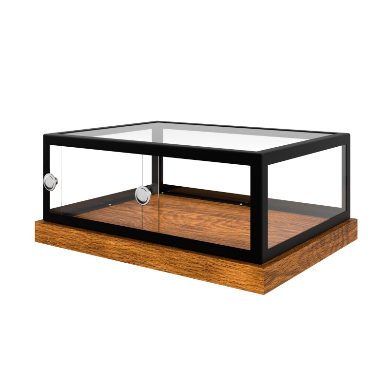 20 in. Wooden and Glass Muffin / Cake Display Case KMBDW20MUF, product image 11 of 13