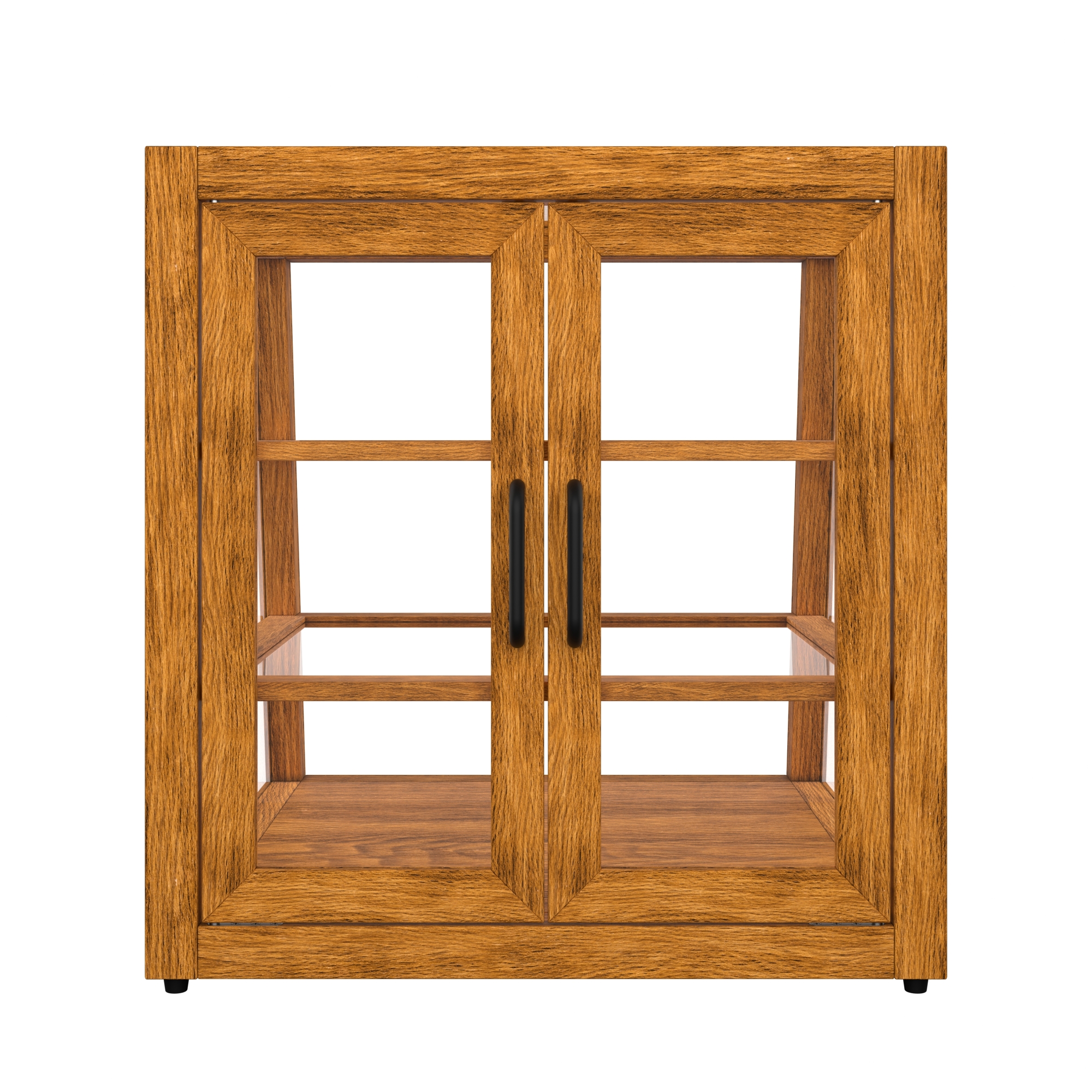 21 in. Artisan Wooden Bakery Display Slanted Case, 3.5 cu. ft., Light Wood KMBDW21SLL, product image 7 of 13