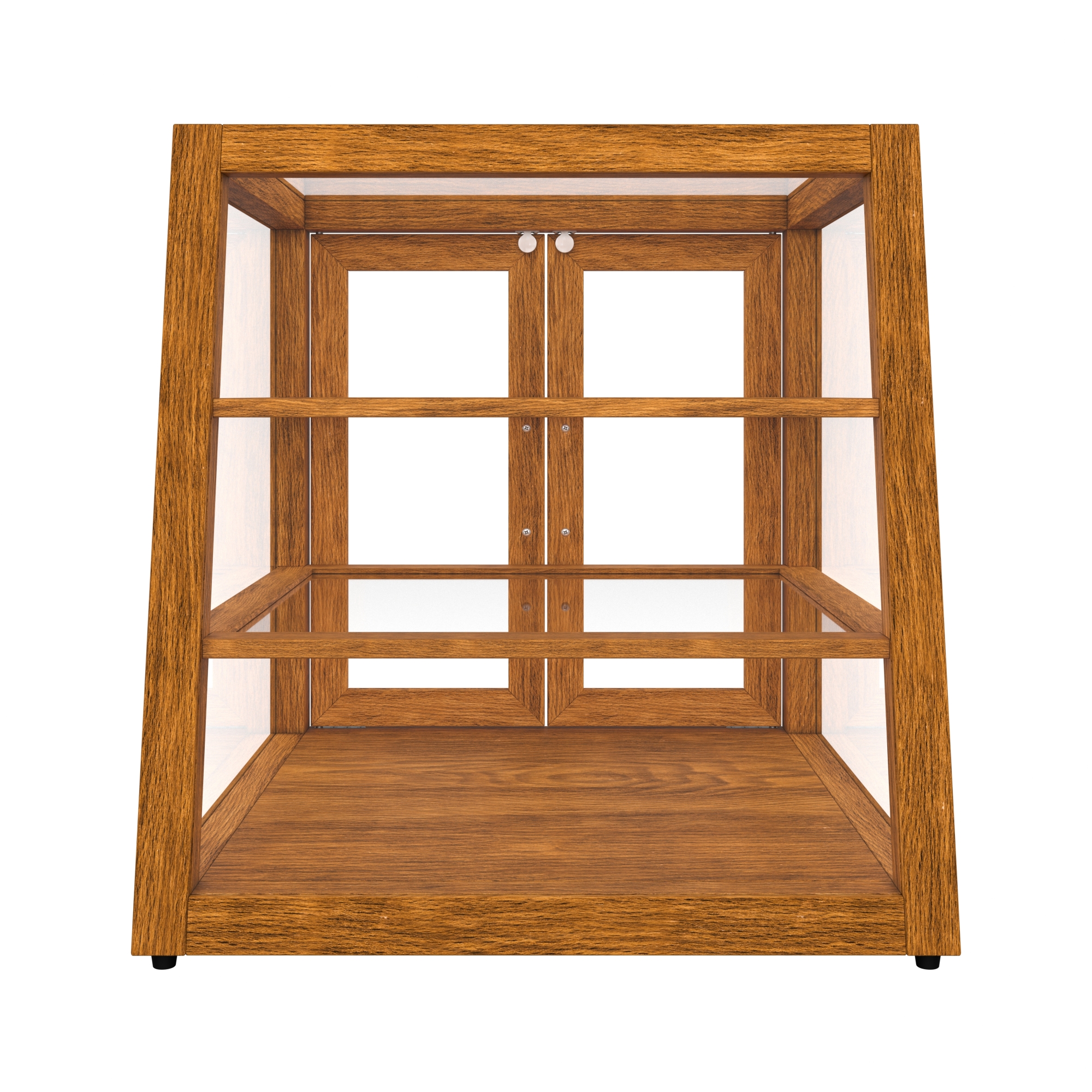 21 in. Artisan Wooden Bakery Display Slanted Case, 3.5 cu. ft., Light Wood KMBDW21SLL, product image 12 of 13