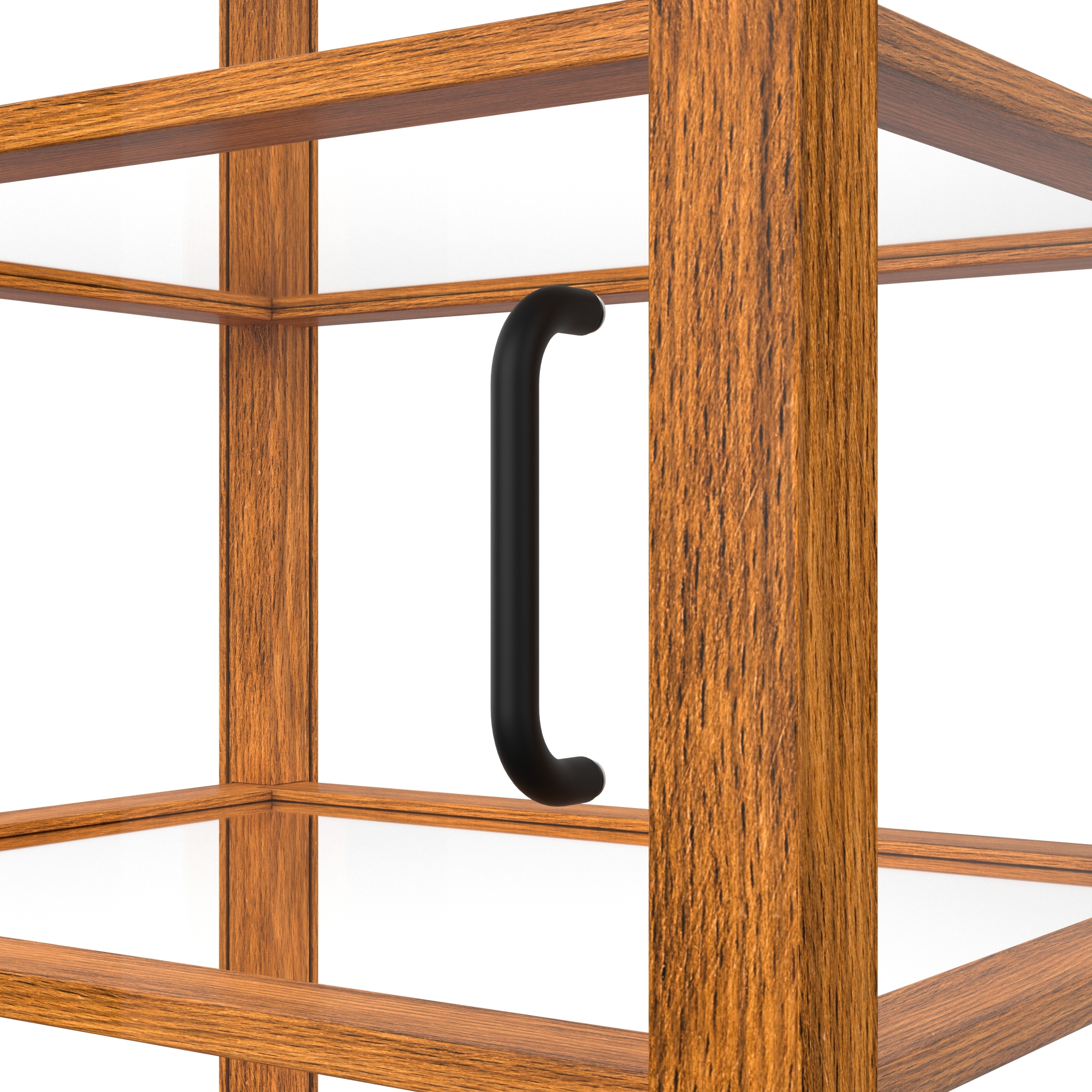 21 in. Artisan Wooden Bakery Display Upright Case, 3.5 cu. ft., Light Wood KMBDW25L, product image 13 of 13