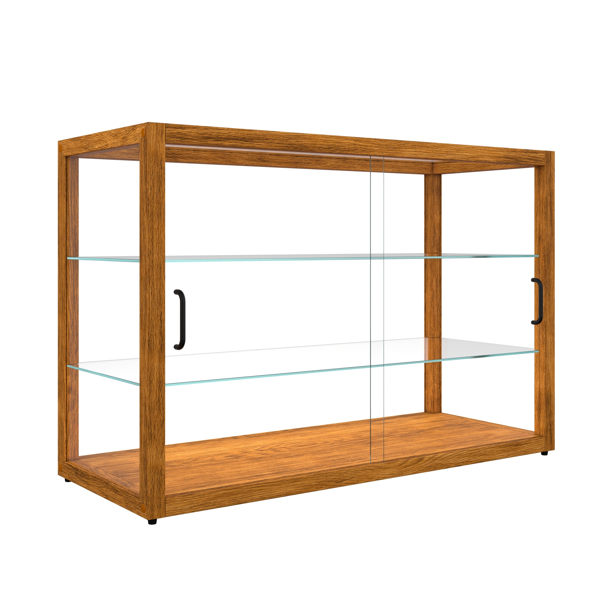 42 in. Artisan Wooden Bakery Display Horizontal Case, 8 cu. ft., Light Wood KMBDW42L, product image 8 of 13