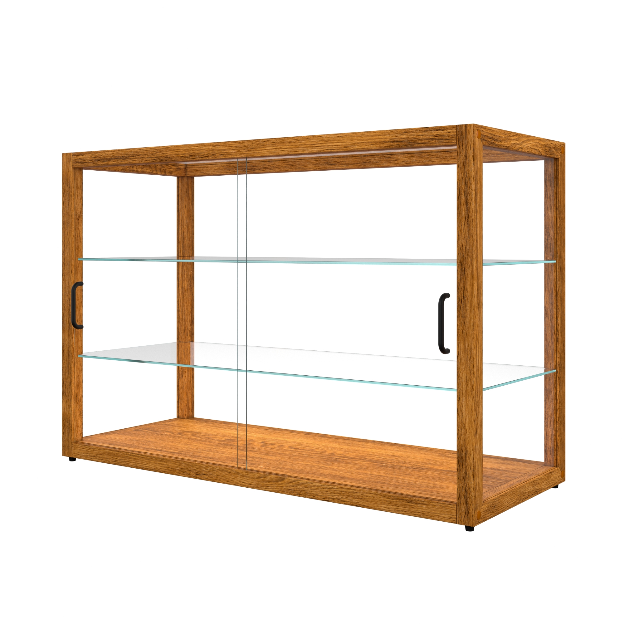 42 in. Artisan Wooden Bakery Display Horizontal Case, 8 cu. ft., Light Wood KMBDW42L, product image 9 of 13