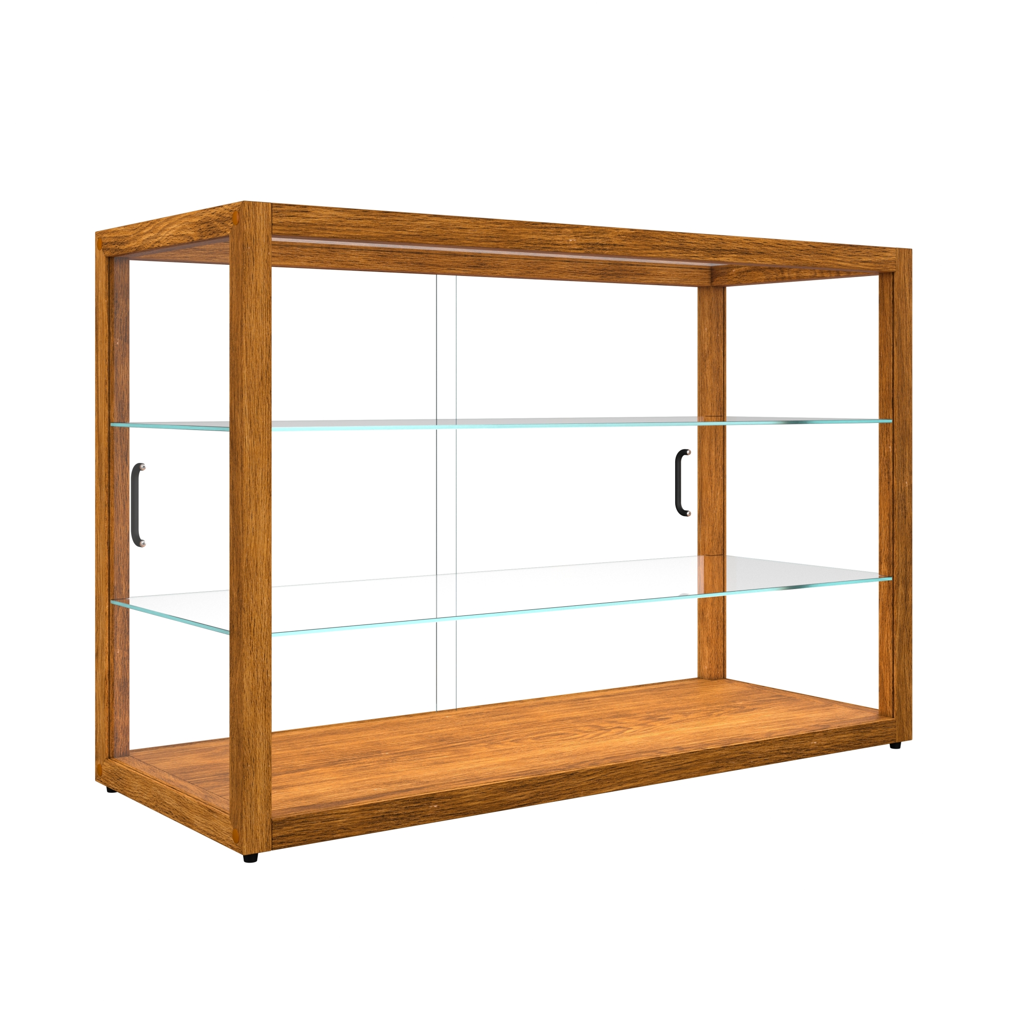 42 in. Artisan Wooden Bakery Display Horizontal Case, 8 cu. ft., Light Wood KMBDW42L, product image 10 of 13