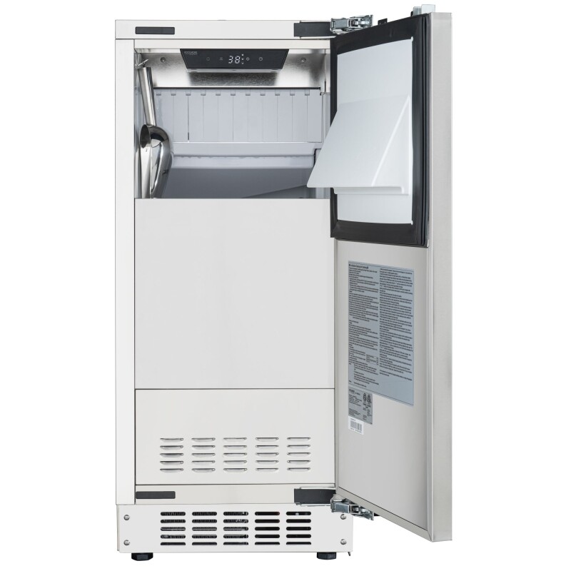 Reserve 15 in. Residential Panel Ready Ice Maker 57 lbs/24hr in Stainless-Steel KMBIM57PR, product image 8 of 13