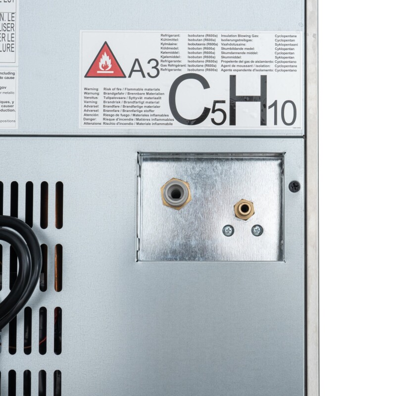 Reserve 15 in. Residential Panel Ready Ice Maker 57 lbs/24hr in Stainless-Steel KMBIM57PR, product image 10 of 13