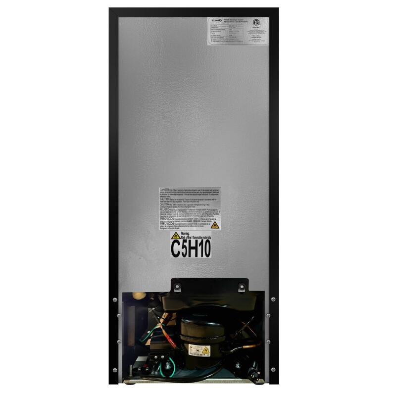 15 in. Small Stainless Steel, Glass-Door Built-In Refrigerator and Beverage Cooler, 3 cu. ft KMBIR3CGD, product image 11 of 11