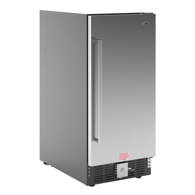 15 in. Small Stainless Steel Built-In Refrigerator and Beverage Cooler, 3 cu. ft KMBIR3CSS, product image 2 of 10
