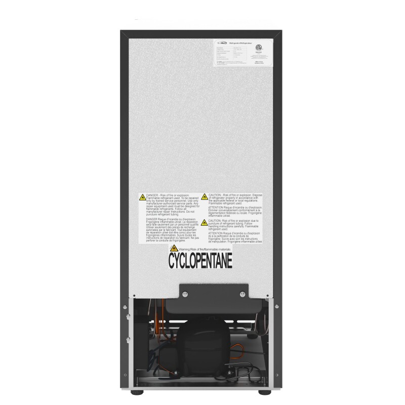 15 in. Small Stainless Steel Built-In Refrigerator and Beverage Cooler, 3 cu. ft KMBIR3CSS, product image 6 of 10