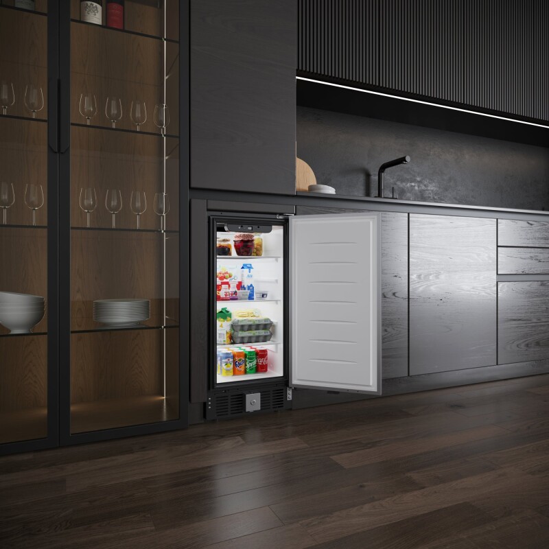 15 in. Small Stainless Steel Built-In Refrigerator and Beverage Cooler, 3 cu. ft KMBIR3CSS, product image 10 of 10