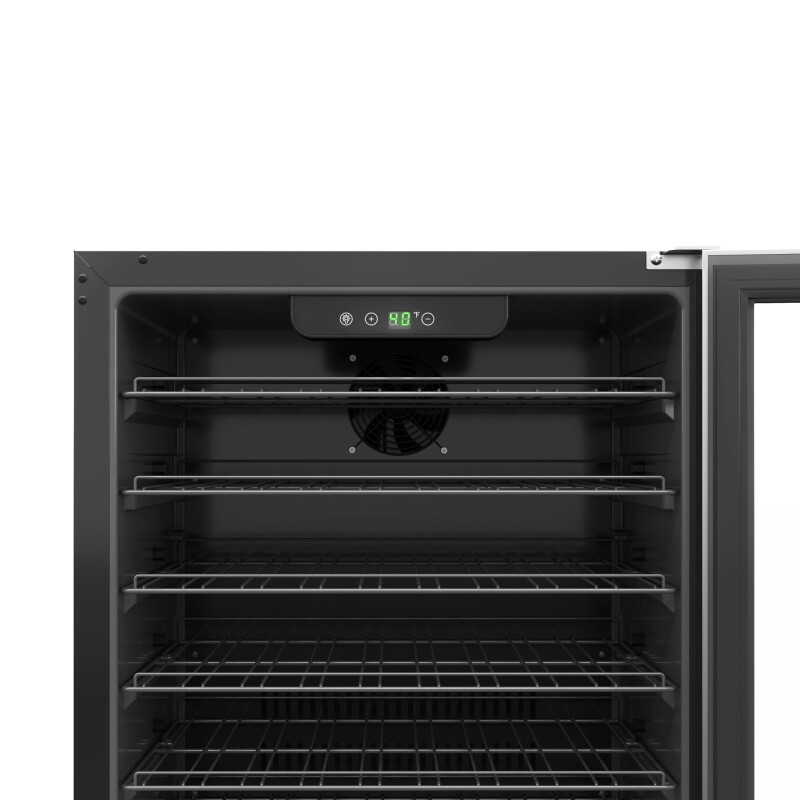 23.4 in. Stainless Steel, Glass-Door Built-In Refrigerator and Beverage Cooler, 5 Cu. ft KMBIR5CGD, product image 9 of 13