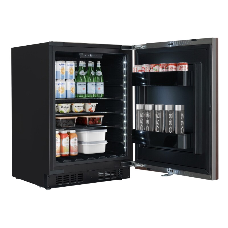 24 in. Panel Ready Compact Refrigerator, 5 cu. ft. in Black KMBIR5CPR, product image 4 of 13