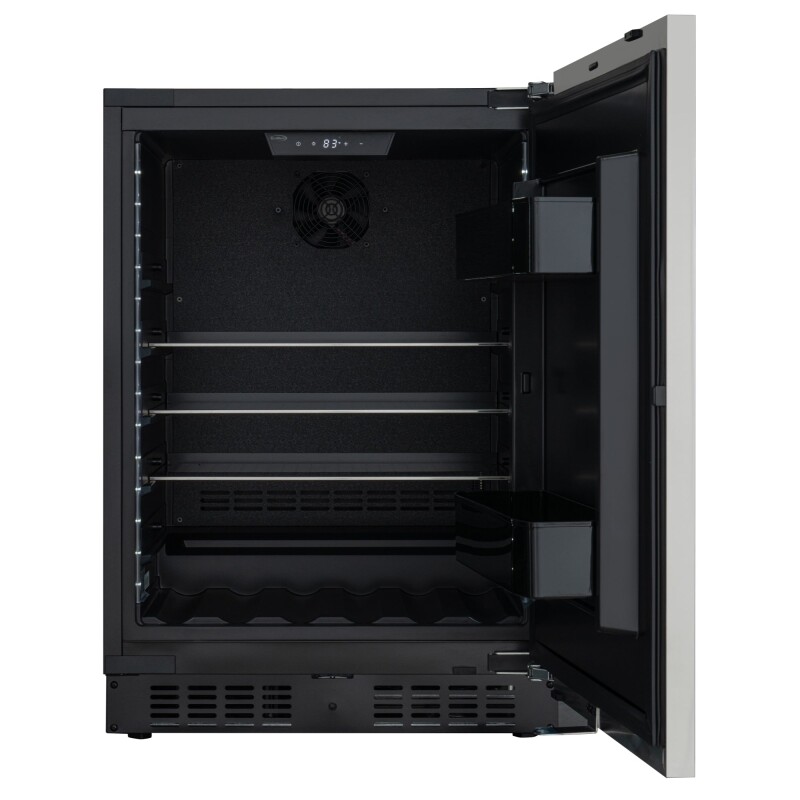 24 in. Panel Ready Compact Refrigerator, 5 cu. ft. in Black KMBIR5CPR, product image 8 of 13