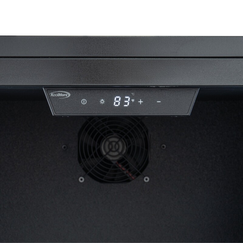 24 in. Panel Ready Compact Refrigerator, 5 cu. ft. in Black KMBIR5CPR, product image 11 of 13
