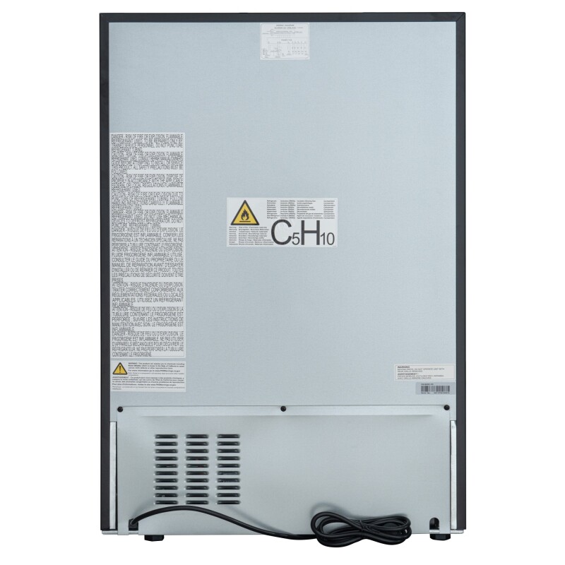 24 in. Panel Ready Compact Refrigerator, 5 cu. ft. in Black KMBIR5CPR, product image 13 of 13