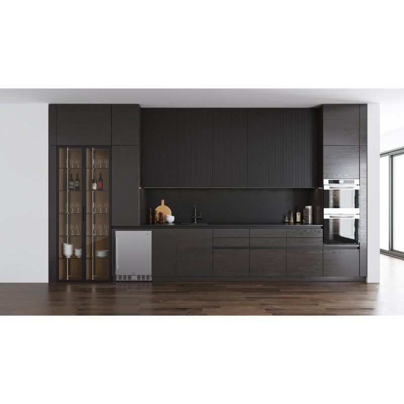 23.4 in. Stainless Steel, Solid-Door Built-In Refrigerator and Beverage Cooler, 5 Cu. ft KMBIR5CSS, product image 9 of 12
