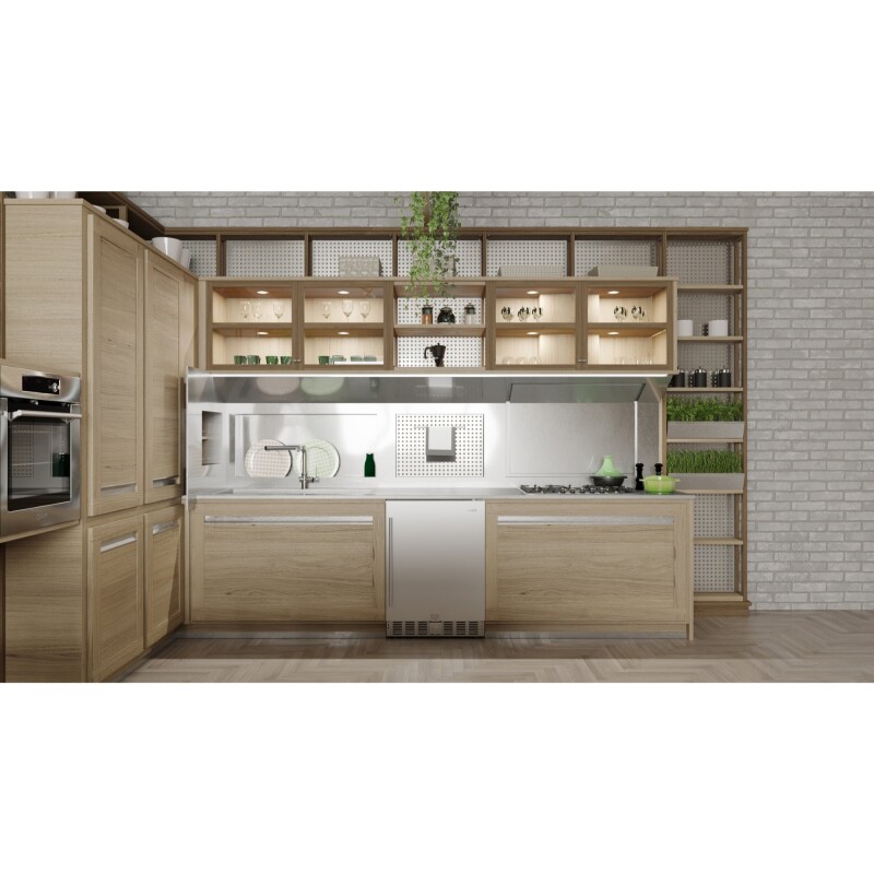 23.4 in. Stainless Steel, Solid-Door Built-In Refrigerator and Beverage Cooler, 5 Cu. ft KMBIR5CSS, product image 11 of 12