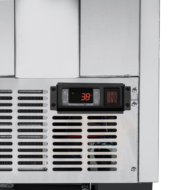 25 in. Commercial Bottle Cooler in Stainless-Steel with Built-In Opener, ETL Listed, 5 cu. ft KMBOC25SS, product image 12 of 13