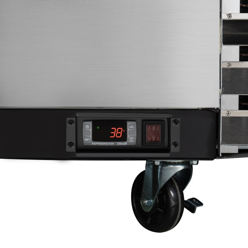 36 in. Commercial Bottle Cooler in Stainless-Steel with Built-In Opener, ETL Listed, 9 cu. ft KMBOC36SS, product image 12 of 13