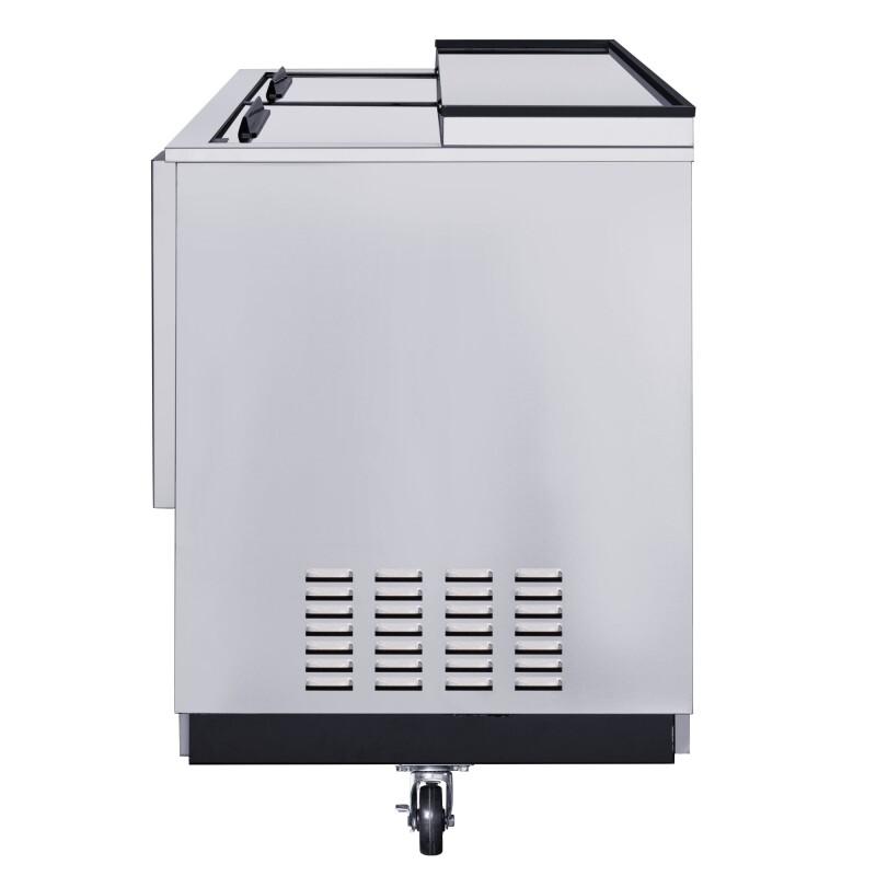 50 in. Commercial Bottle Cooler in Stainless-Steel with Built-In Opener, ETL Listed, 14 cu. ft KMBOC50SS, product image 6 of 12