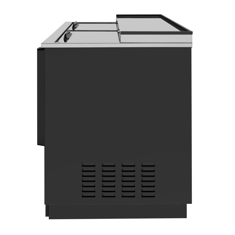 65 in. Commercial Bottle Cooler in Black with Built-In Opener, ETL Listed, 19 cu. ft KMBOC65BK, product image 8 of 12