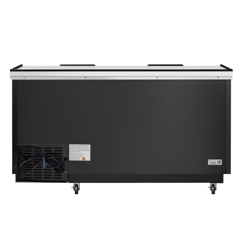 65 in. Commercial Bottle Cooler in Black with Built-In Opener, ETL Listed, 19 cu. ft KMBOC65BK, product image 12 of 12