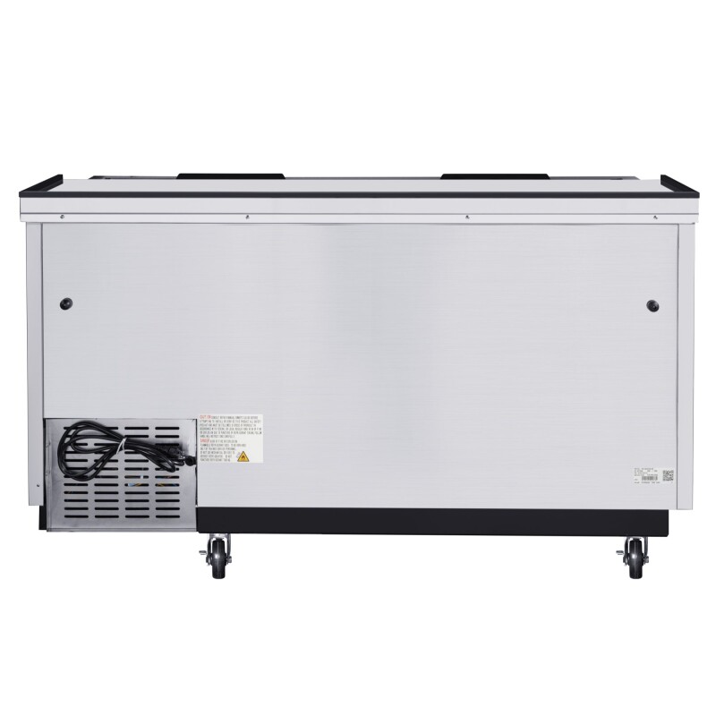 65 in. Commercial Bottle Cooler in Stainless-Steel with Built-In Opener, ETL Listed, 19 cu. ft KMBOC65SS, product image 12 of 12