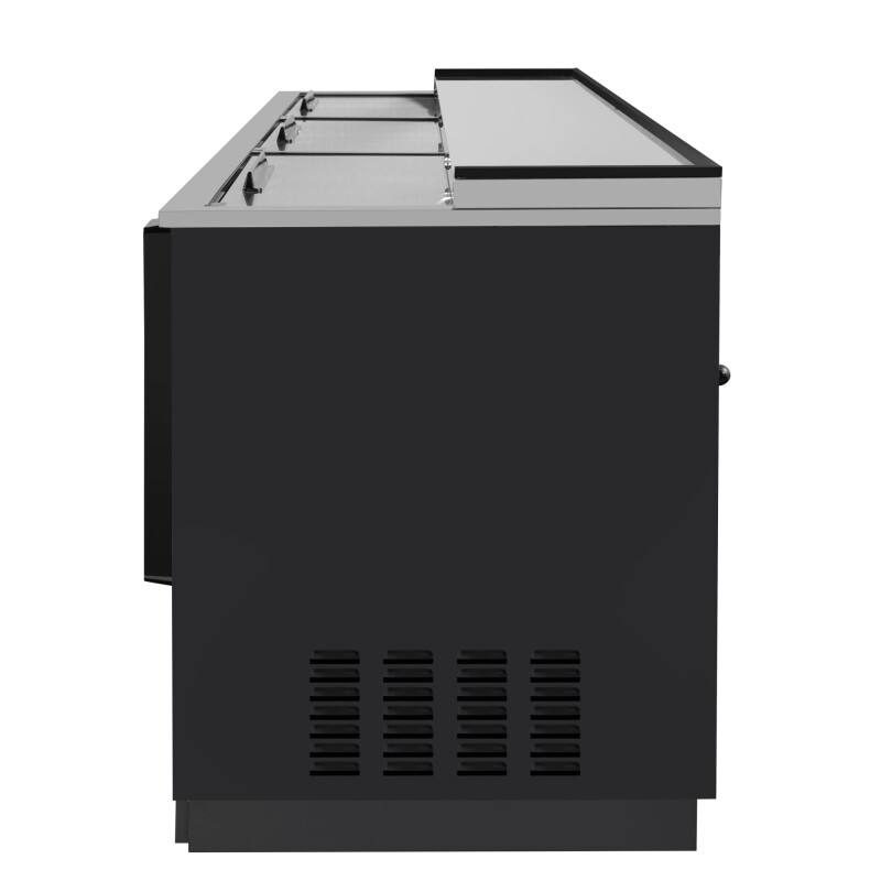 95 in. Commercial Bottle Cooler in Black with Built-In Opener, ETL Listed, 30 cu. ft KMBOC95BK, product image 8 of 12