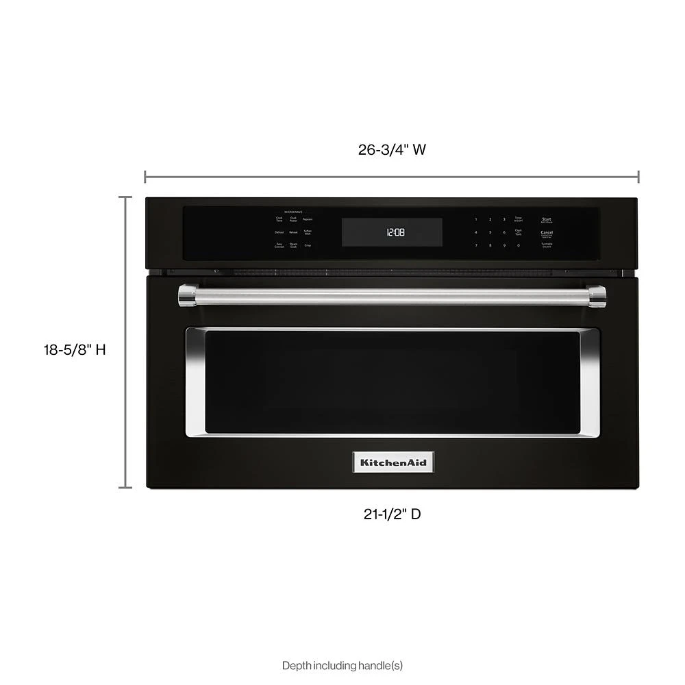 27" Built In Microwave Oven with Convection Cooking view 2