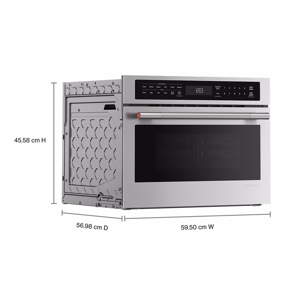 24" Built-In More-In-One Convection Microwave Speed Oven with Air Fry Mode view 4